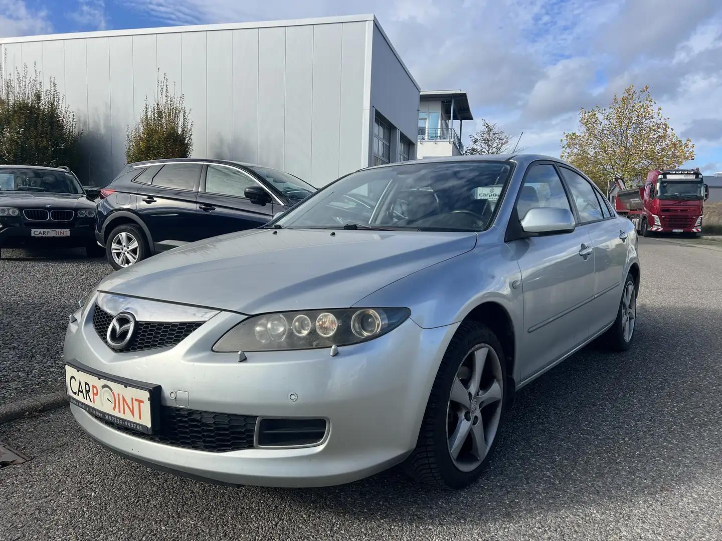 Mazda 6 *2.3 Active Plus Sport*Klima*Leder*Alu*Xenon* Silber - 1