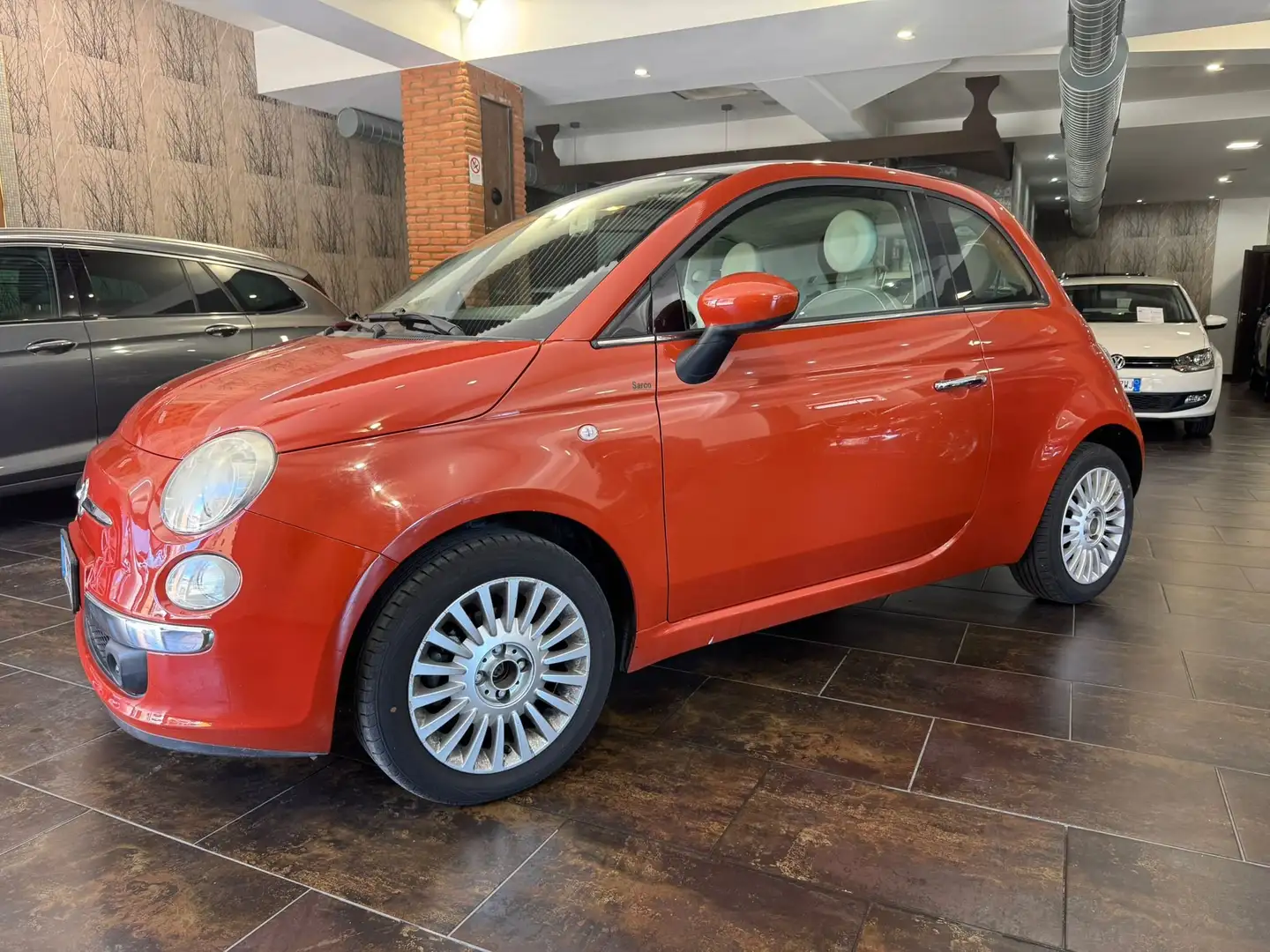 Fiat 500 500 1.4 16v Lounge 100cv Rouge - 1