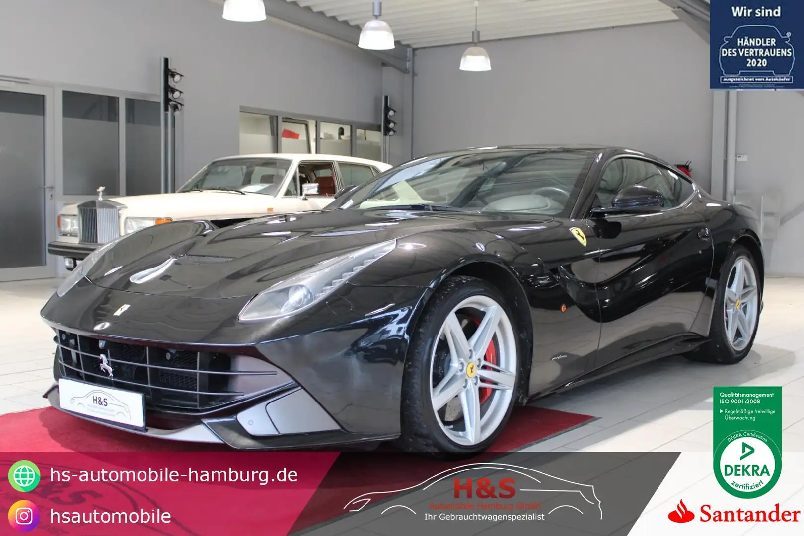 Ferrari F12 Berlinetta Lift+Scheckheft Negru - 1