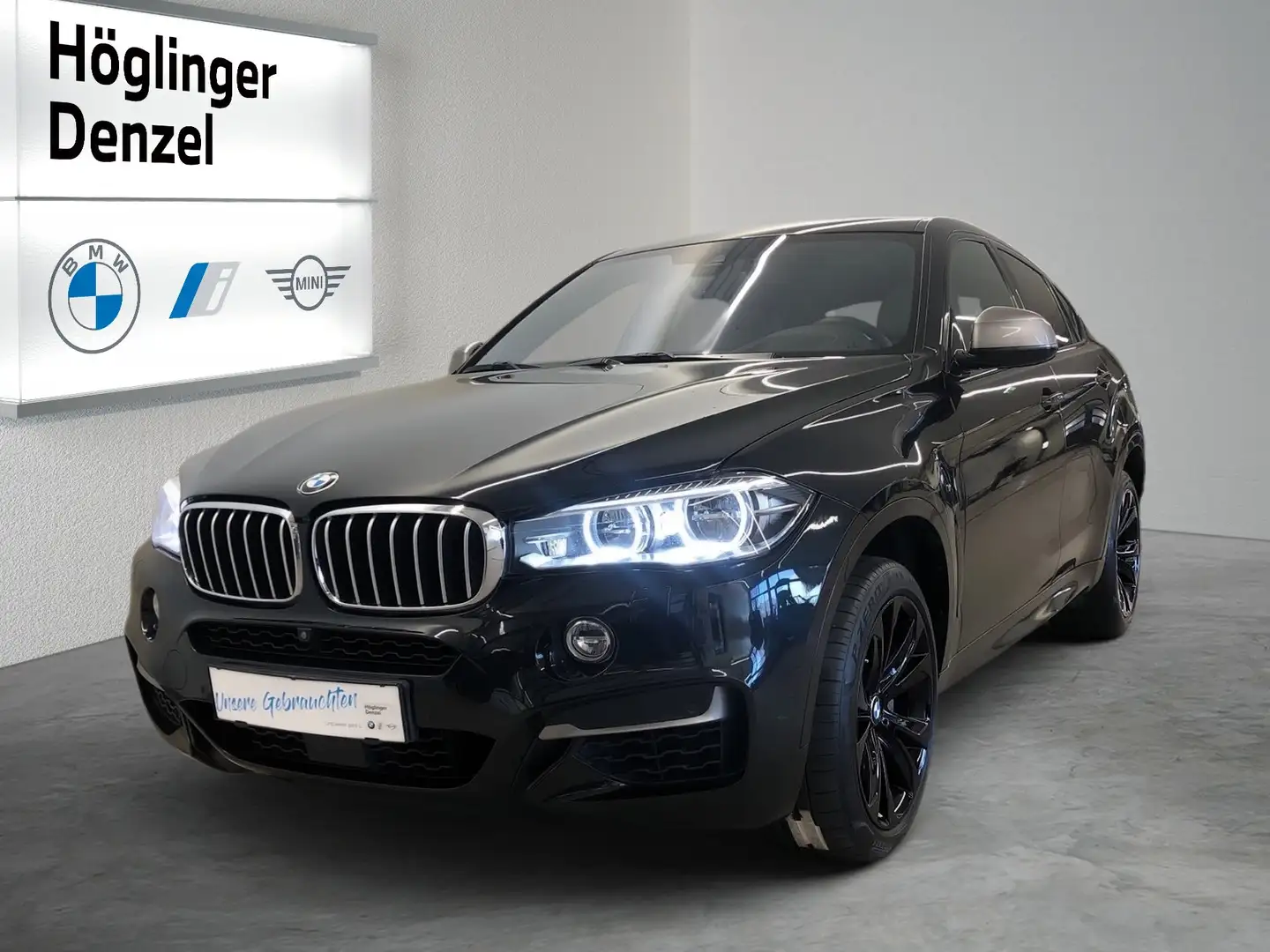 BMW X6 M50d Schwarz - 1