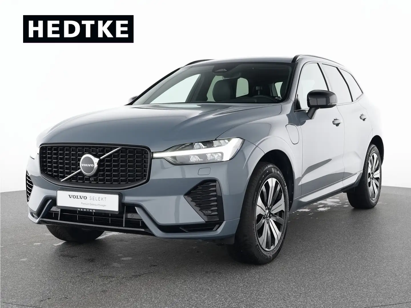 Volvo XC60 T6 Recharge AWD Plus Dark 19"+VOLL-LED+H&K Grau - 1