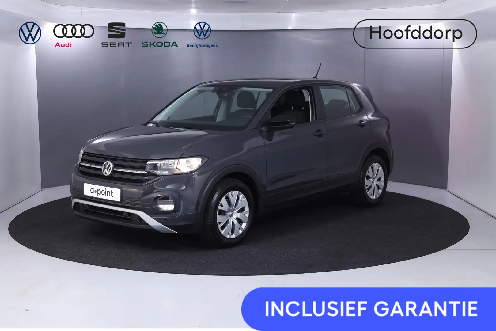 Volkswagen T-Cross 1.0 TSI 95pk | parksensoren | dodehoekdetectie | a Grijs - 1