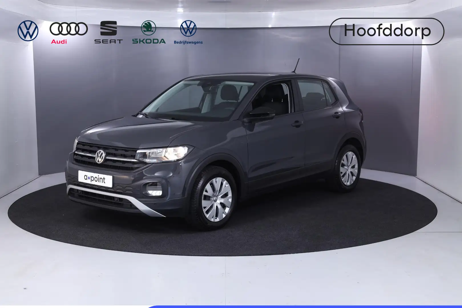 Volkswagen T-Cross 1.0 TSI 95pk | parksensoren | dodehoekdetectie | a Grijs - 1