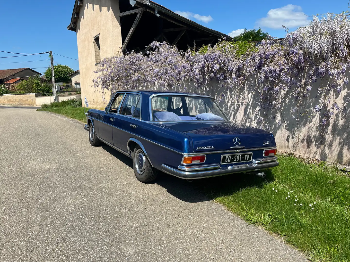 Mercedes-Benz 300 SEL Bleu - 2