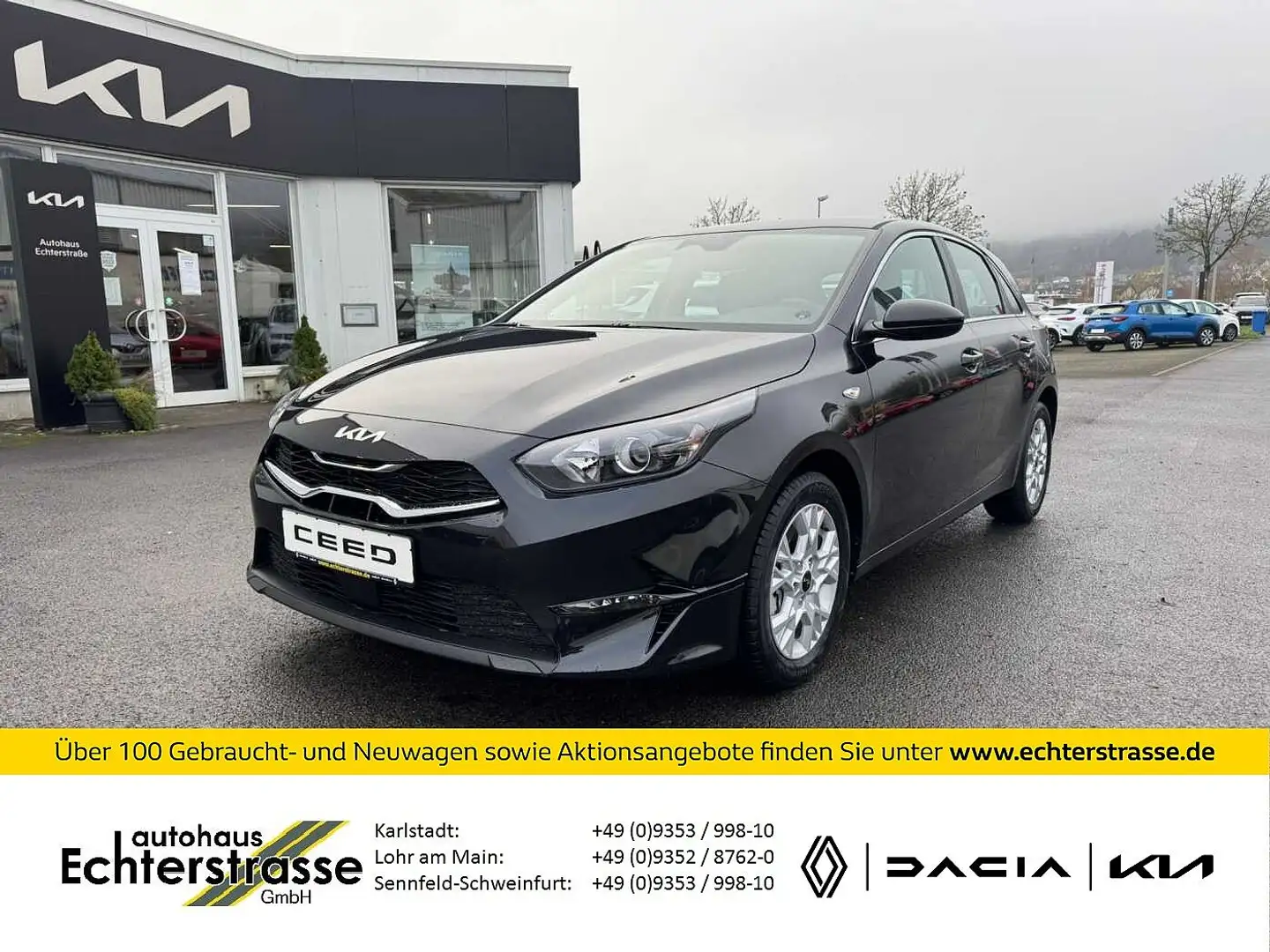 Kia Ceed / cee'd Vision 1.5 T-GDI DCT7 +SHZ+RFK Schwarz - 1
