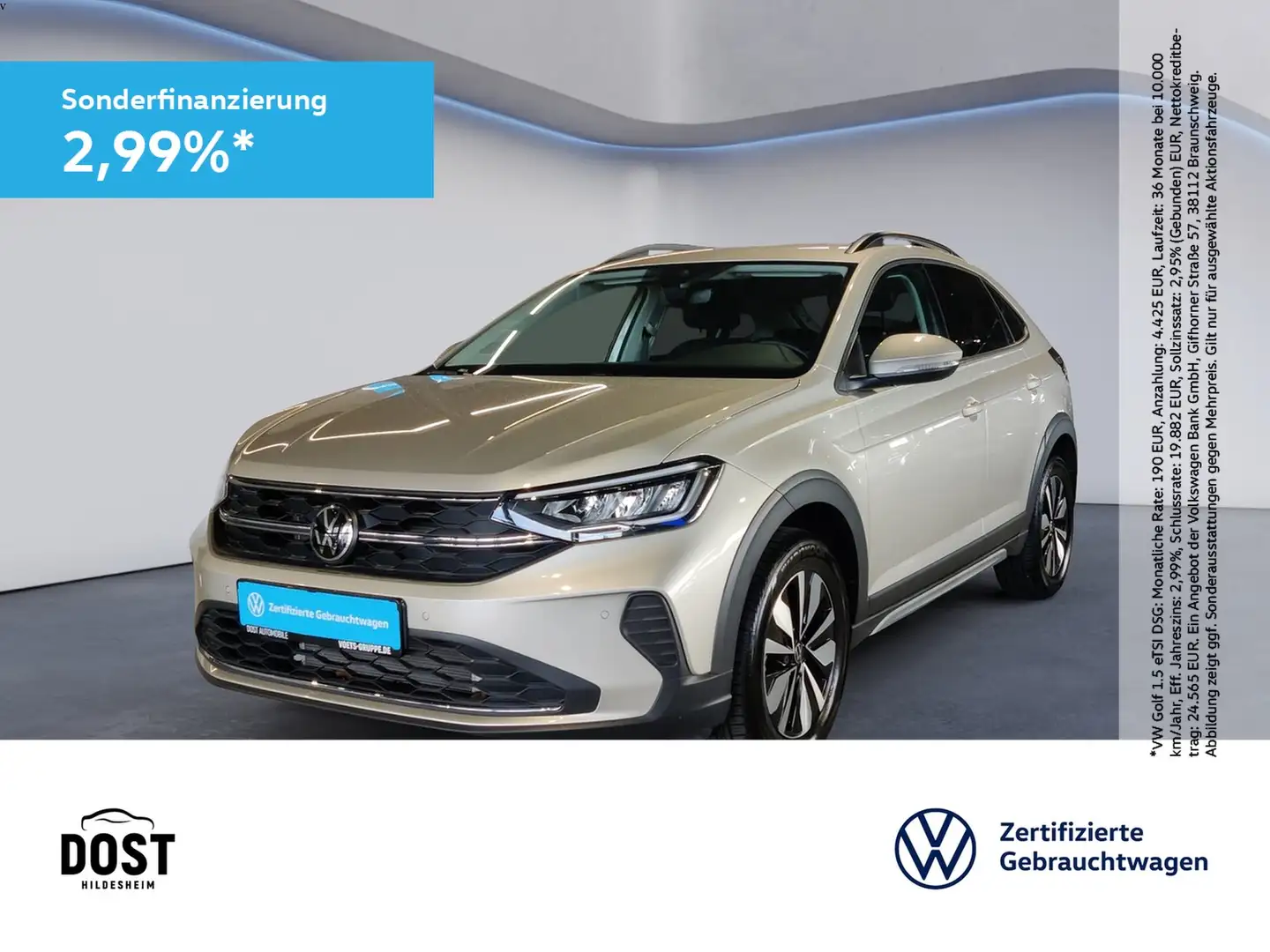 Volkswagen Taigo 1.0 TSI Move AHK+DAB+KLIMA+LED+PDC+SHZ Zilver - 1