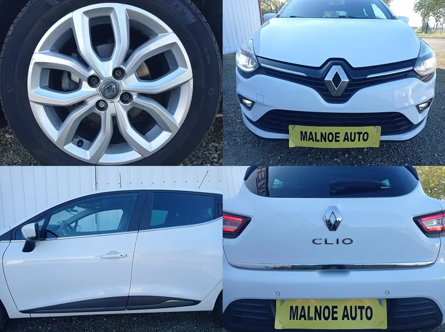 Renault Clio 1.5 DCI 110CH INTENS + OPTIONS Blanc - 2