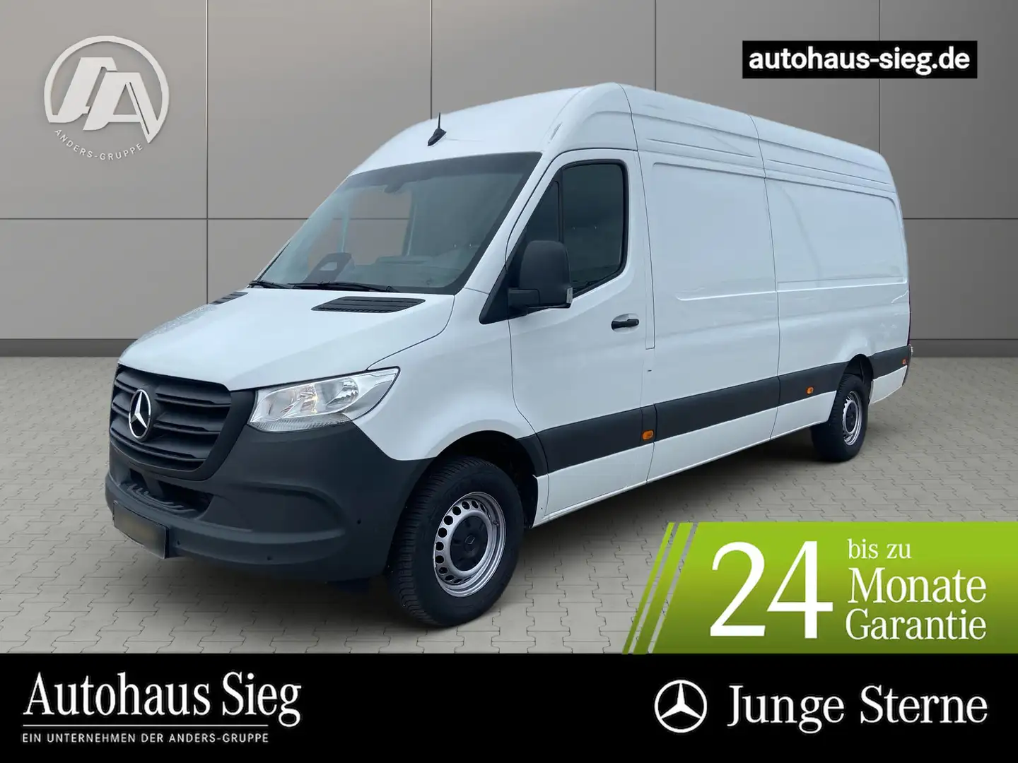 Mercedes-Benz Sprinter 317 Kasten L3H2 Autom*MBUX*Kamera*Klima Weiß - 1