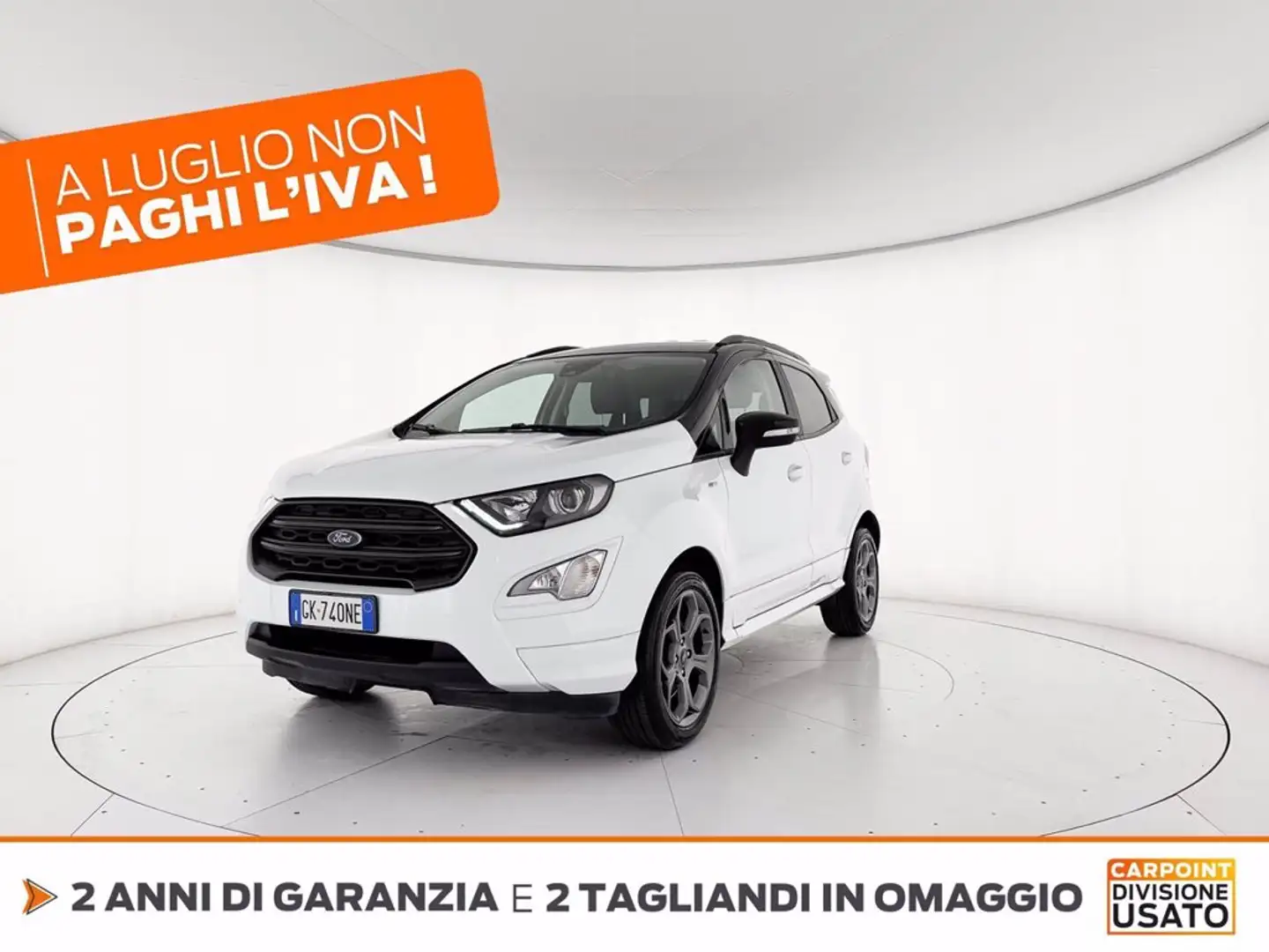 Ford EcoSport 1.0 ecoboost st-line s&s 125cv my20.25 Bianco - 1
