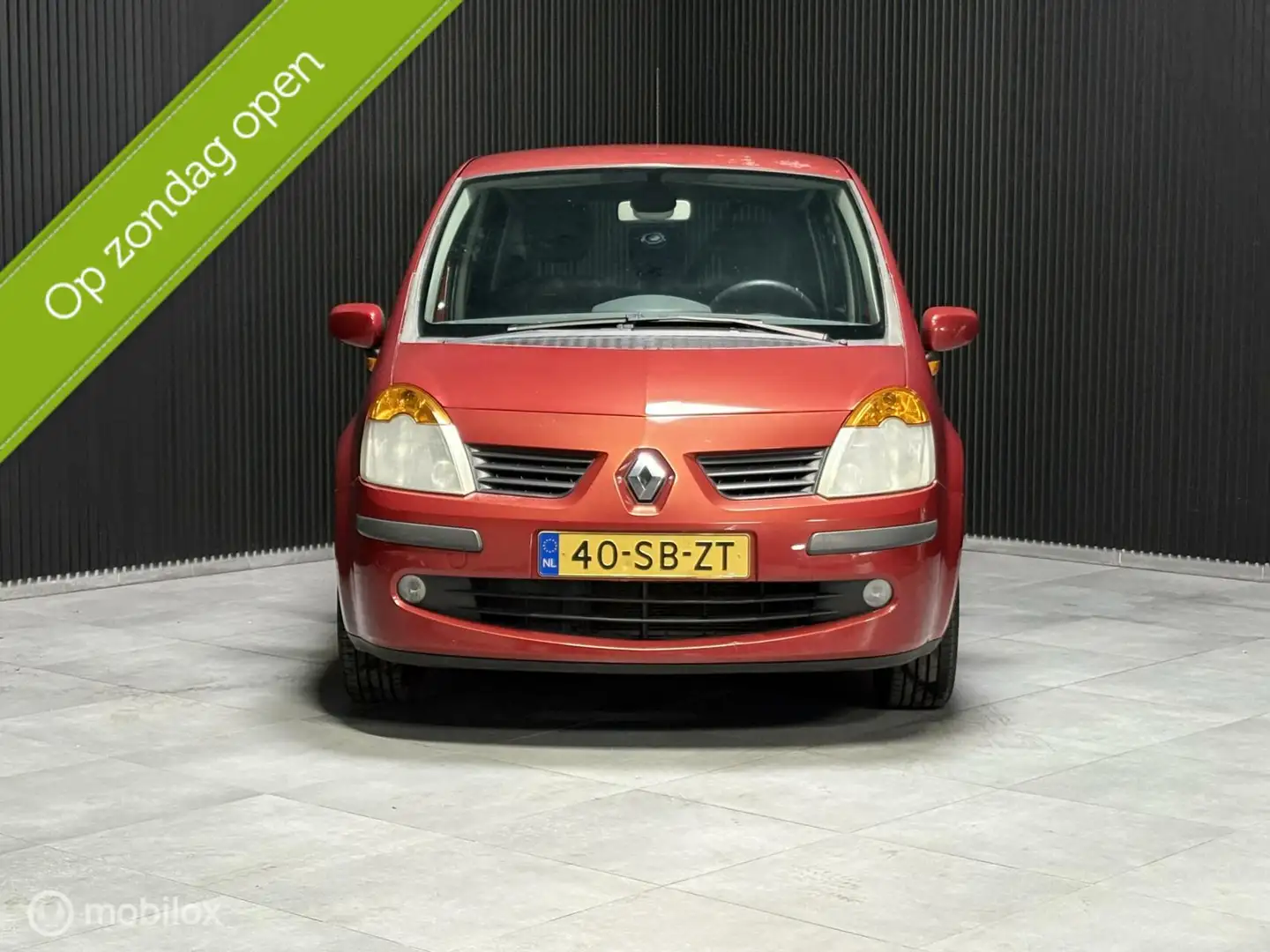 Renault Modus 1.6-16V Authentique Luxe|AIRCO|APK|NAP| Rood - 2