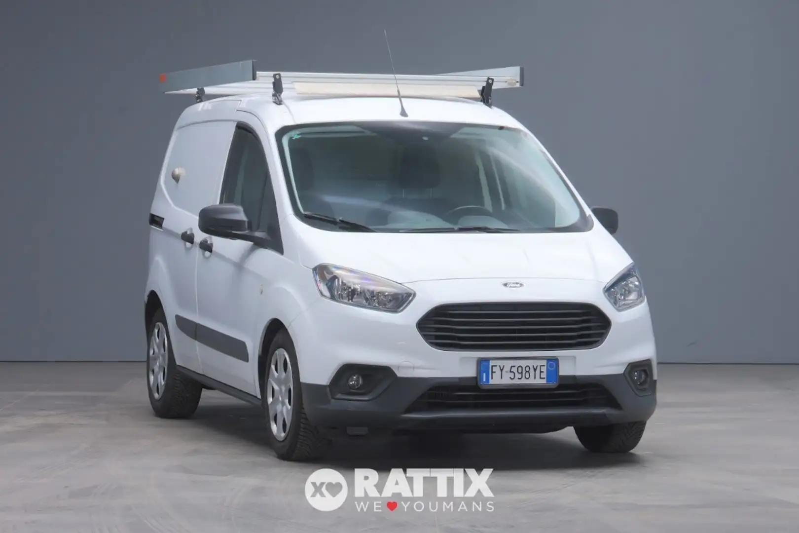 Ford Transit Courier 1.5 TDCI 75CV Trend Blanc - 1