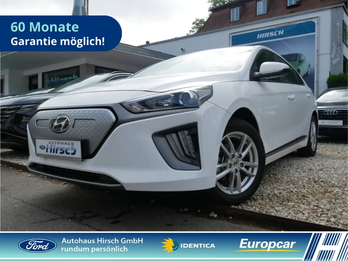 Hyundai IONIQ Elektro CarPlay Android Auto Klimaaut. DAB 1. Hand Blanc - 1