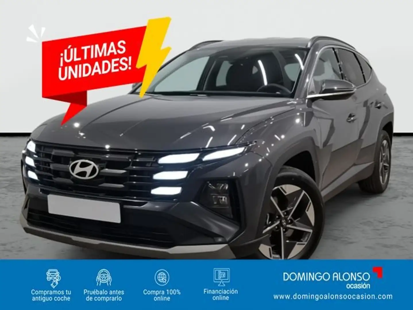 Hyundai TUCSON FL Híbrido enchufable 1.6 T-GDi (288 CV) AT6 2WD Gris - 1