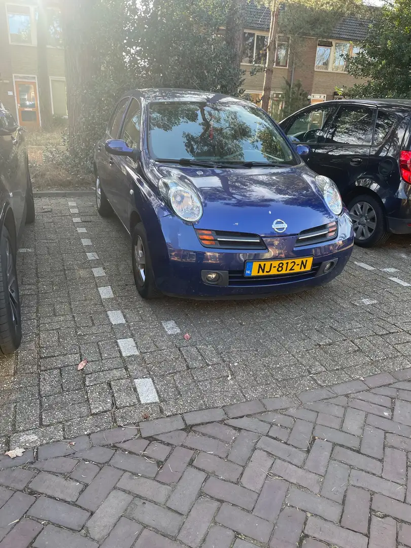 Nissan Micra 1.2 Visia 80 pk 5 deurs APK tot 5-9-2025 Blau - 1