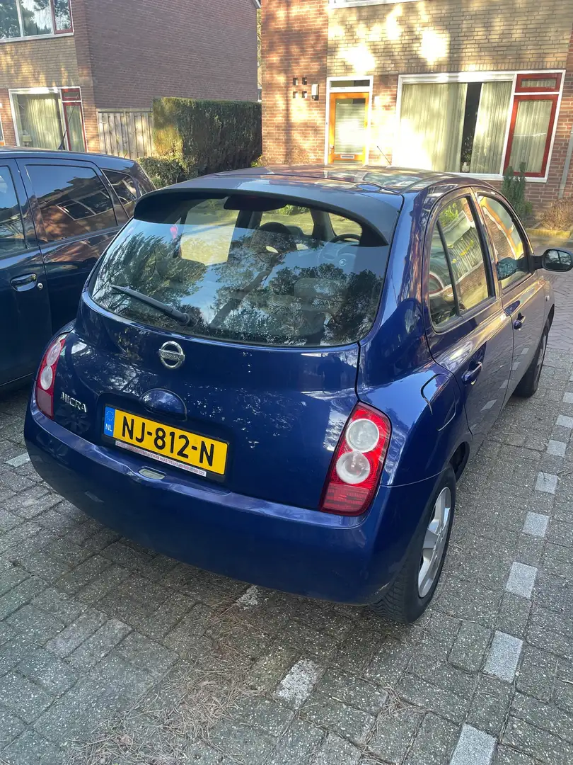 Nissan Micra 1.2 Visia 80 pk 5 deurs APK tot 5-9-2025 Blau - 2