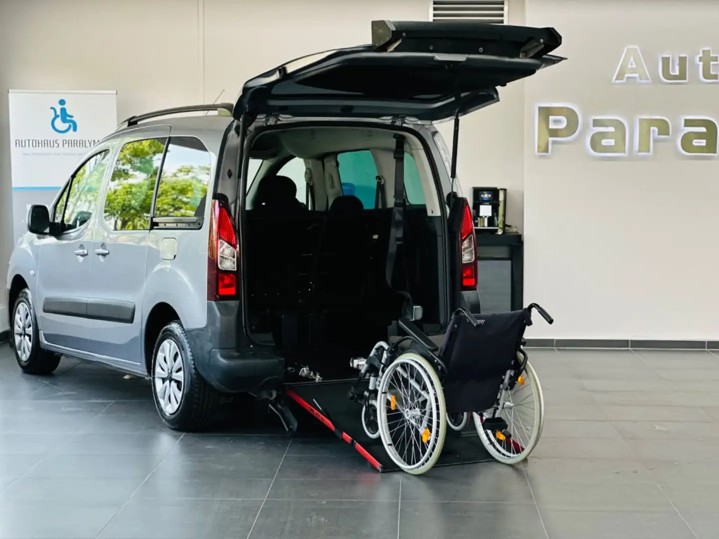 Peugeot Partner Tepee Active Behindertengerecht-Rampe Grey - 1