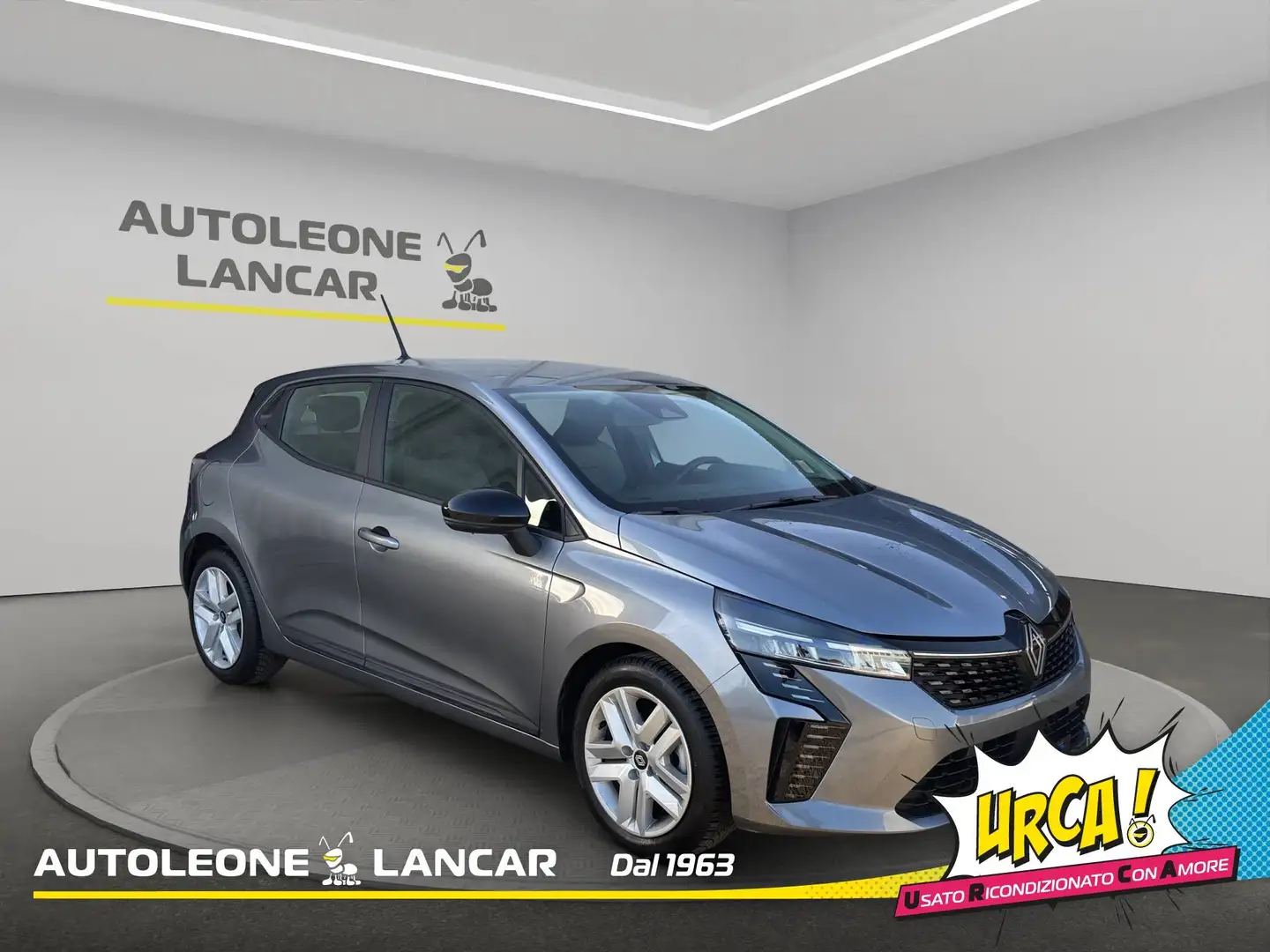 Renault Clio 1.6 E-Tech Full Hybrid Evolution 145cv 1 PROPRIETA Grau - 1