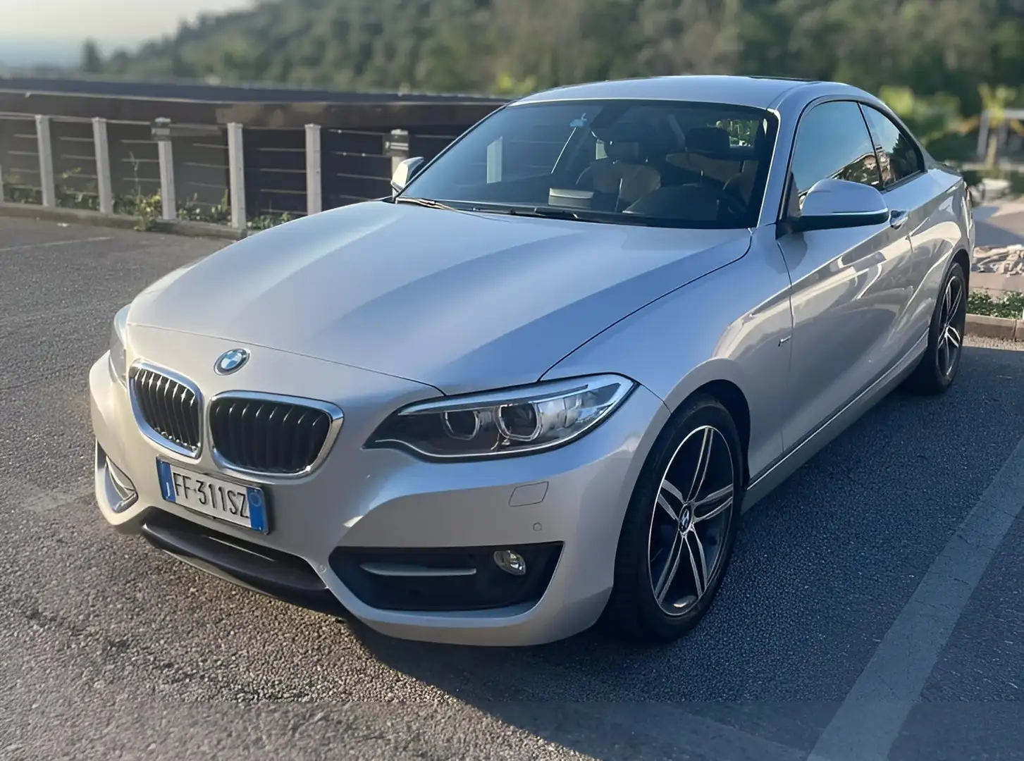 BMW 218 Serie 2 F22 Coupe 218d Coupe Sport 150cv Zilver - 1