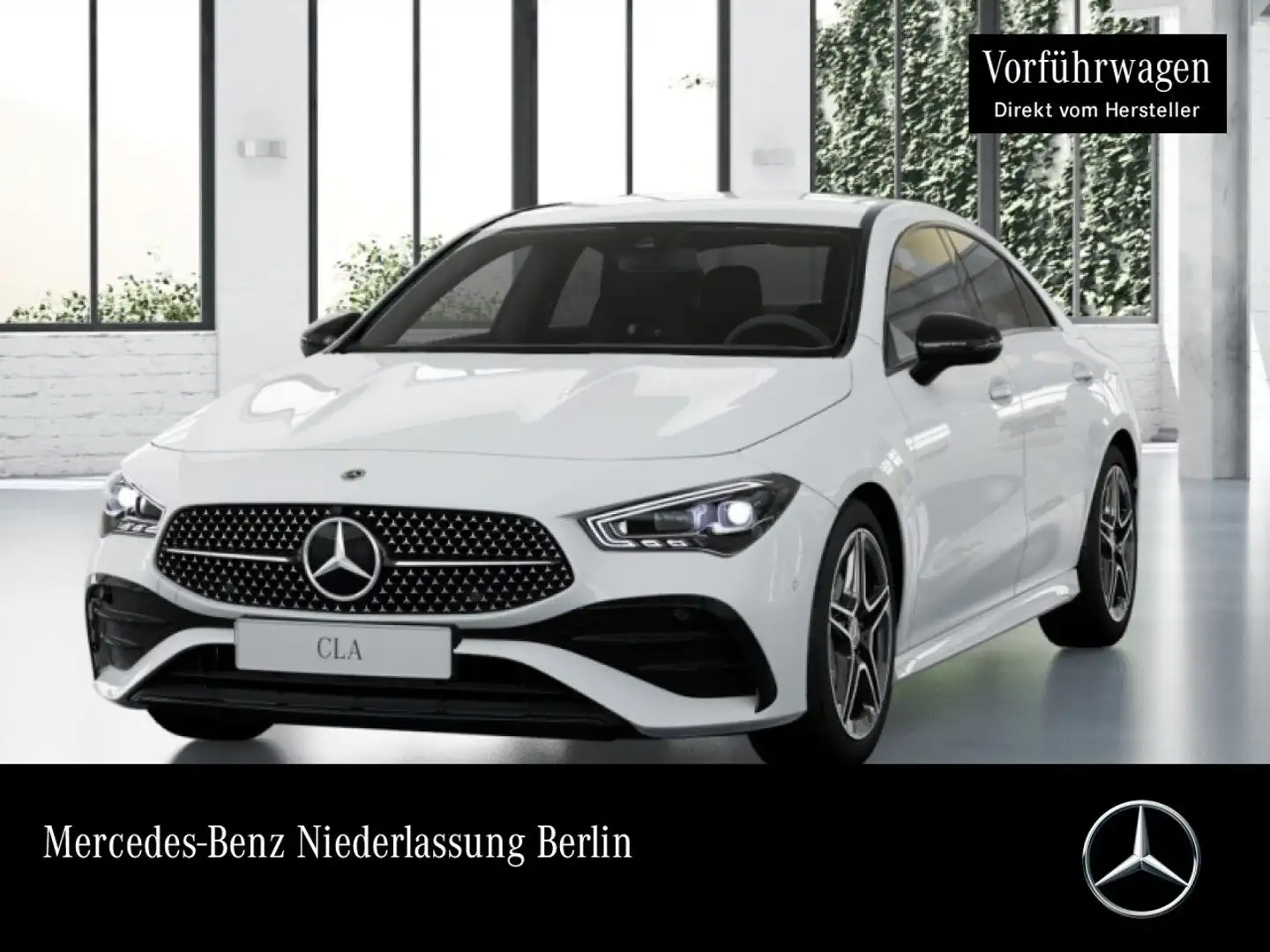 Mercedes-Benz CLA 200 AMG+NIGHT+360°+MULTIBEAM+TOTW+KEYLESS+7G Weiß - 1