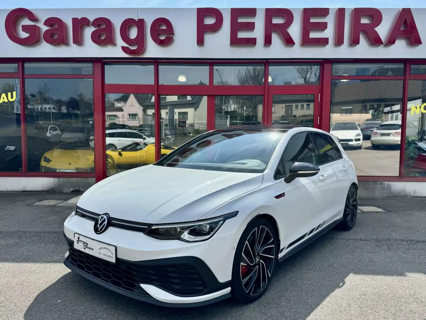 Volkswagen Golf GTI CLUBSPORT NURBURGRING DCC HARMAN KARDON PANO CUIR Blanc - 2