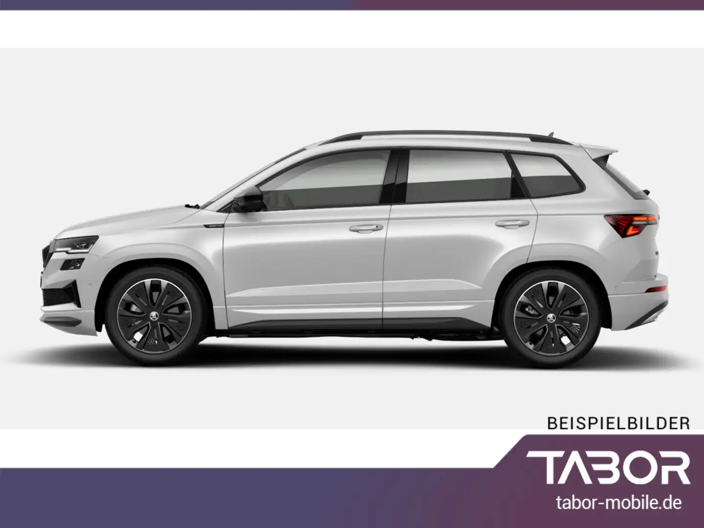 Skoda Karoq TSI DSG Sportl Pano Matrix Nav 360° Canton Weiß - 2
