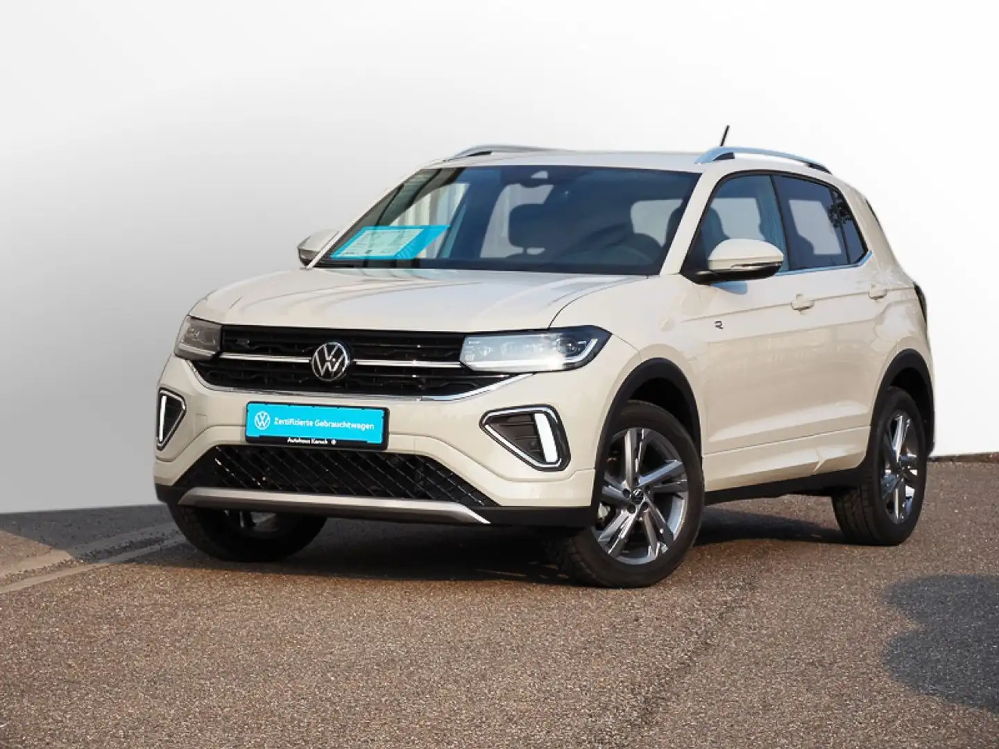 Volkswagen T-Cross 1.0 TSI R-Line IQ.LIGHT, ALU, PDC Navi LED Grau - 2