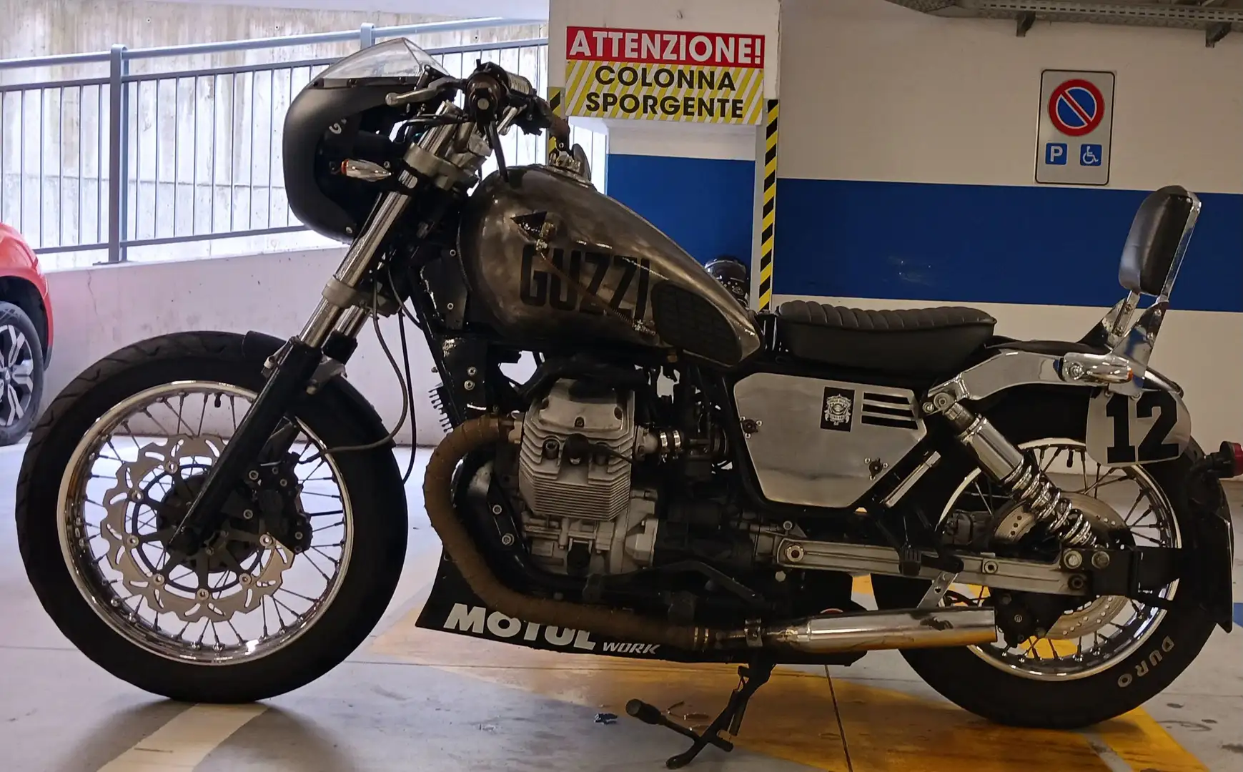 Moto Guzzi Nevada Club Gris - 1