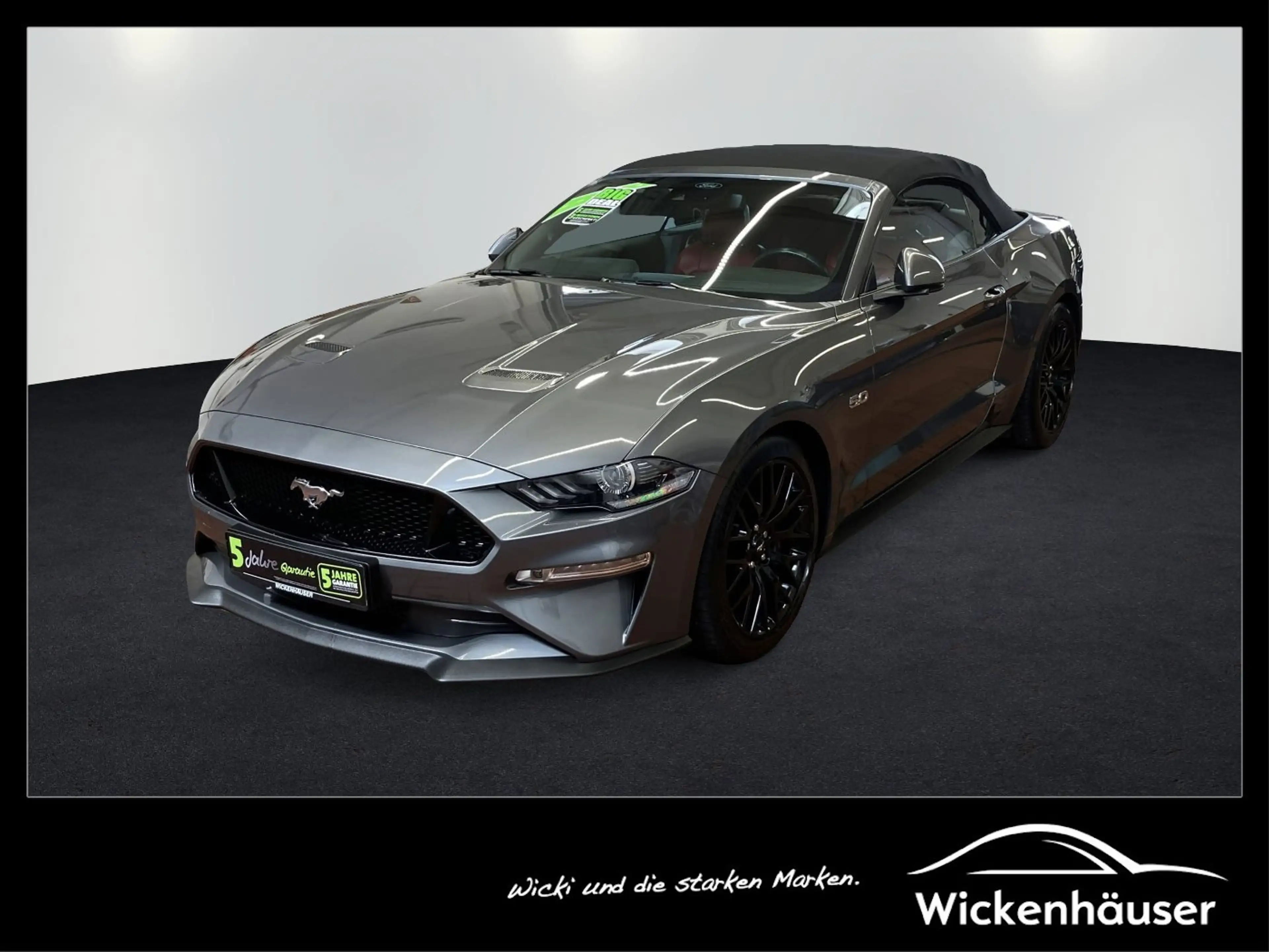 Ford Mustang 5.0 V8 GT Cabrio ACC+Leder+Sitzkklima