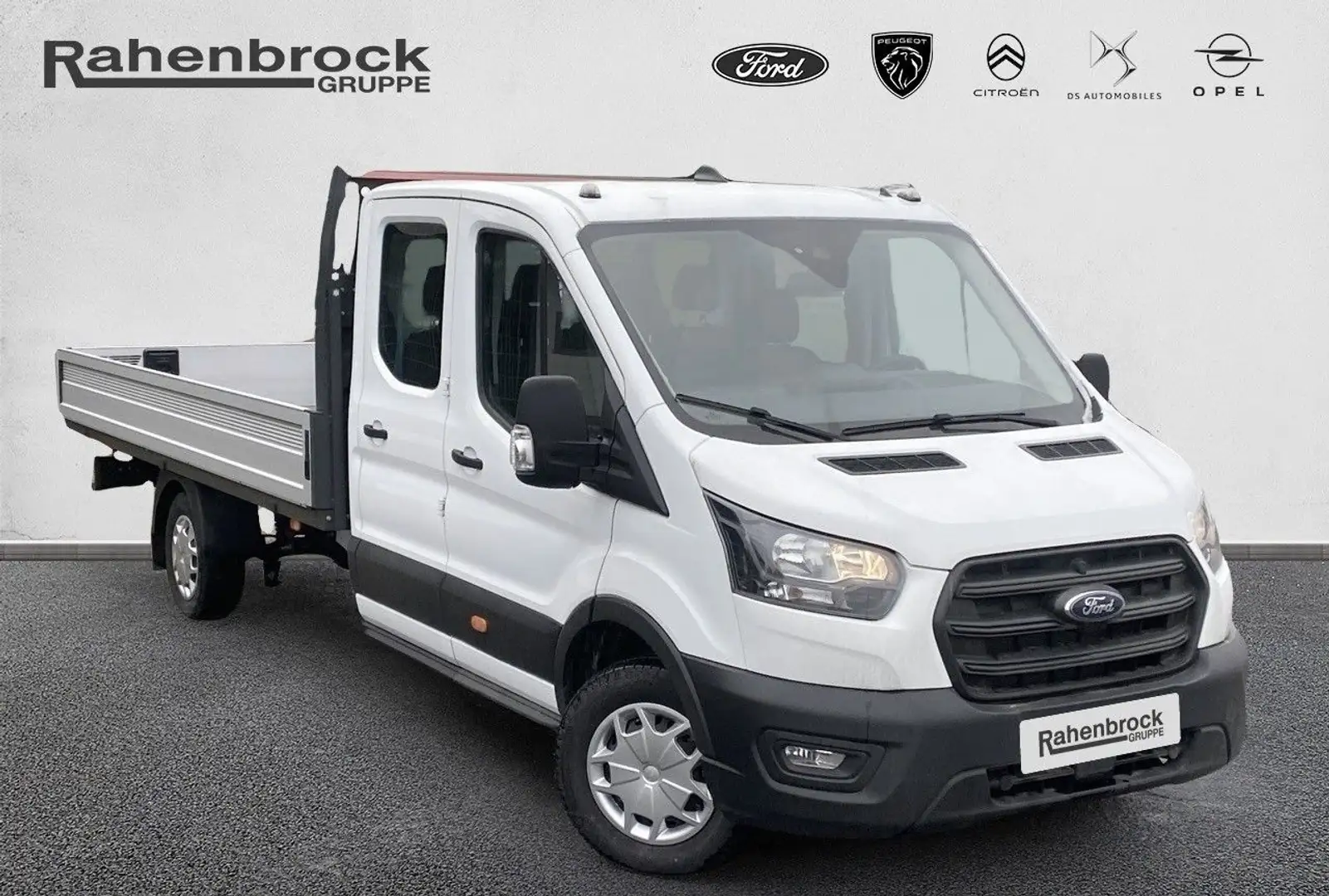 Ford Transit DoKa-Pritsche Trend 350 L5 EcoBlue Blanc - 2