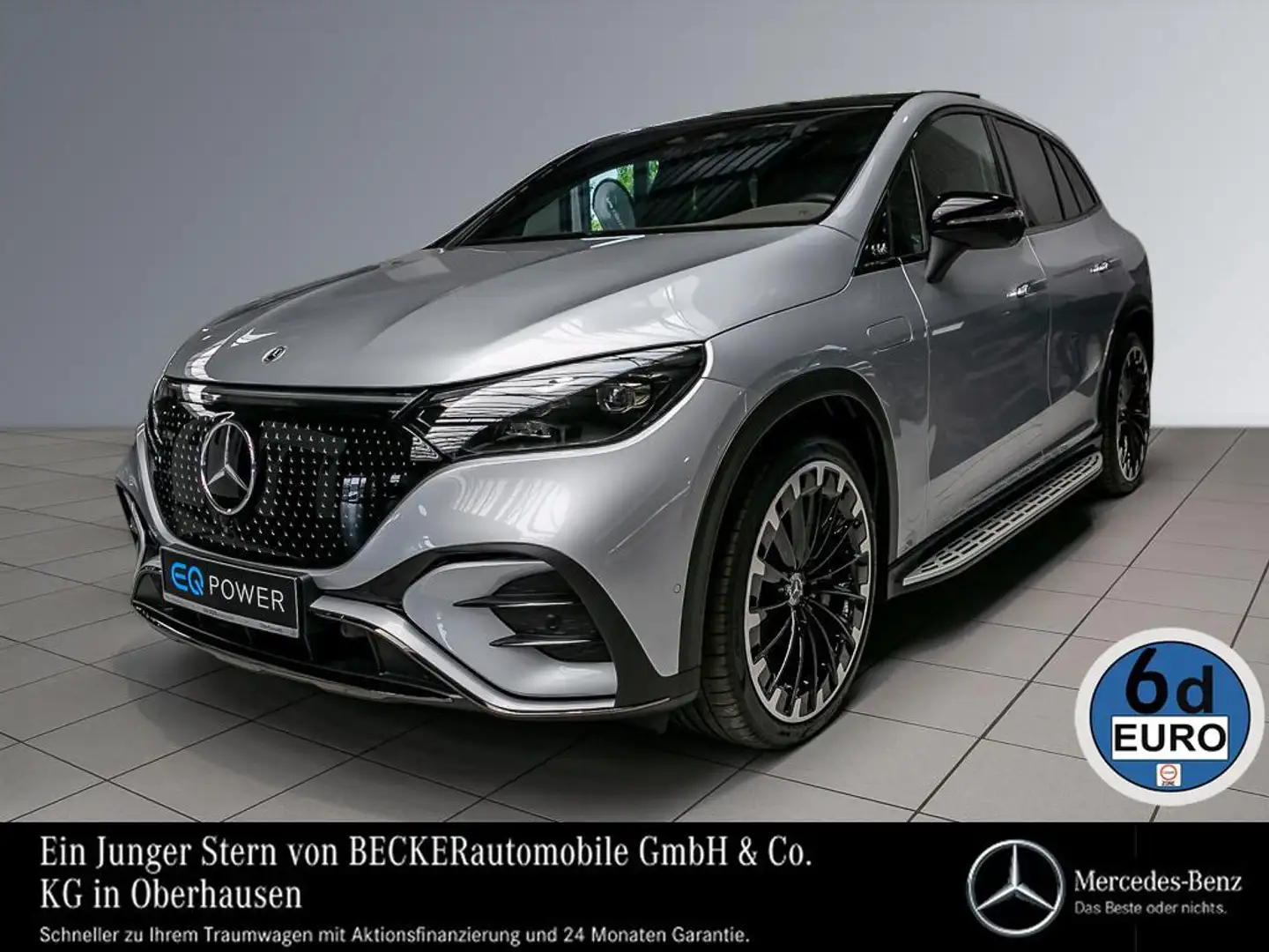 Mercedes-Benz EQE SUV 4M AMG LINE AIRMATIC HYPERSCREEN AHK Argent - 1