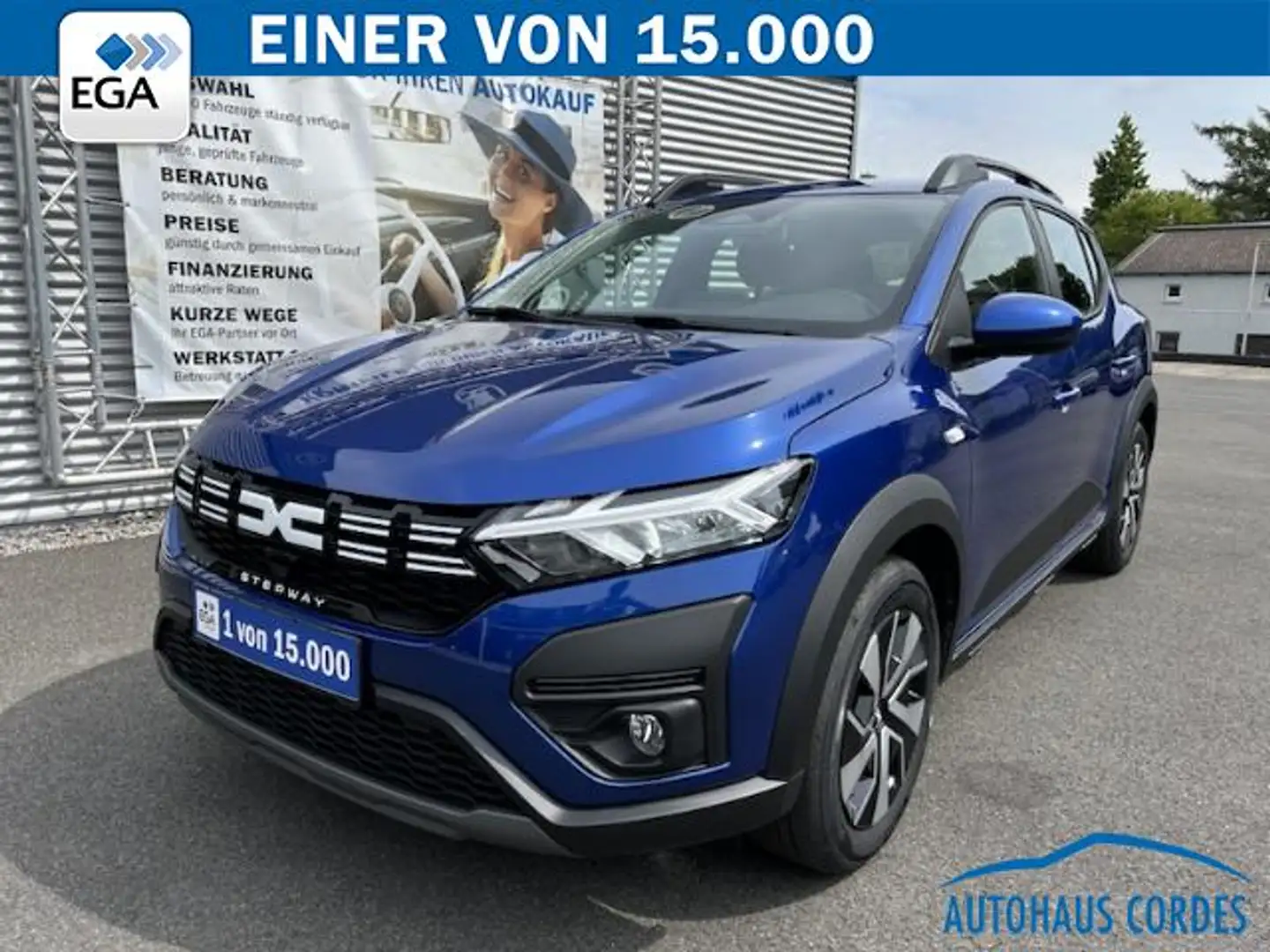 Dacia Sandero STEPWAY EXPRESSION TCe 90 AUTOMATIK*SMART-LINK*R-C Blau - 1