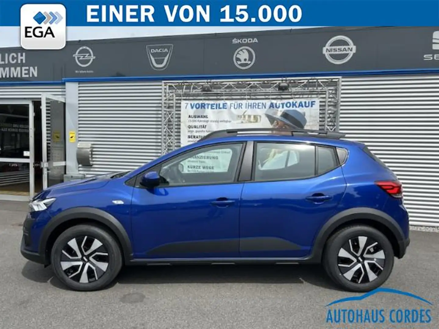 Dacia Sandero STEPWAY EXPRESSION TCe 90 AUTOMATIK*SMART-LINK*R-C Blau - 2