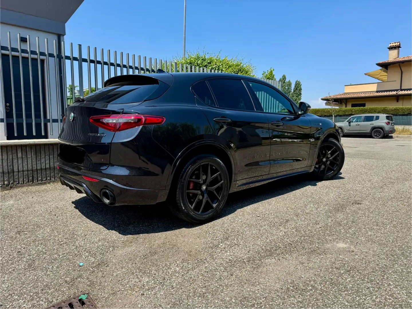 Alfa Romeo Stelvio Stelvio VELOCE Ti 4x4 FULL FULL OPTIO-KM ORIGINALI Nero - 1