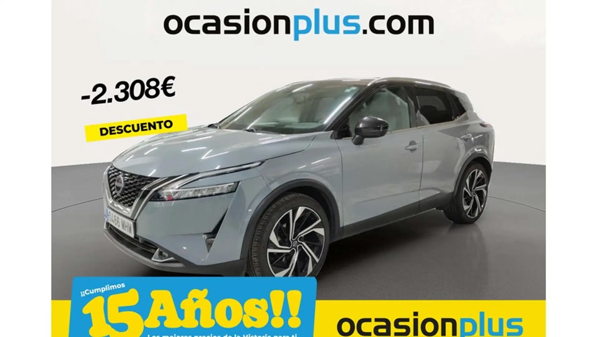 Nissan Qashqai 1.3 DIG-T mHEV 12V Tekna + 4x2 Aut. 116kW Gris - 1