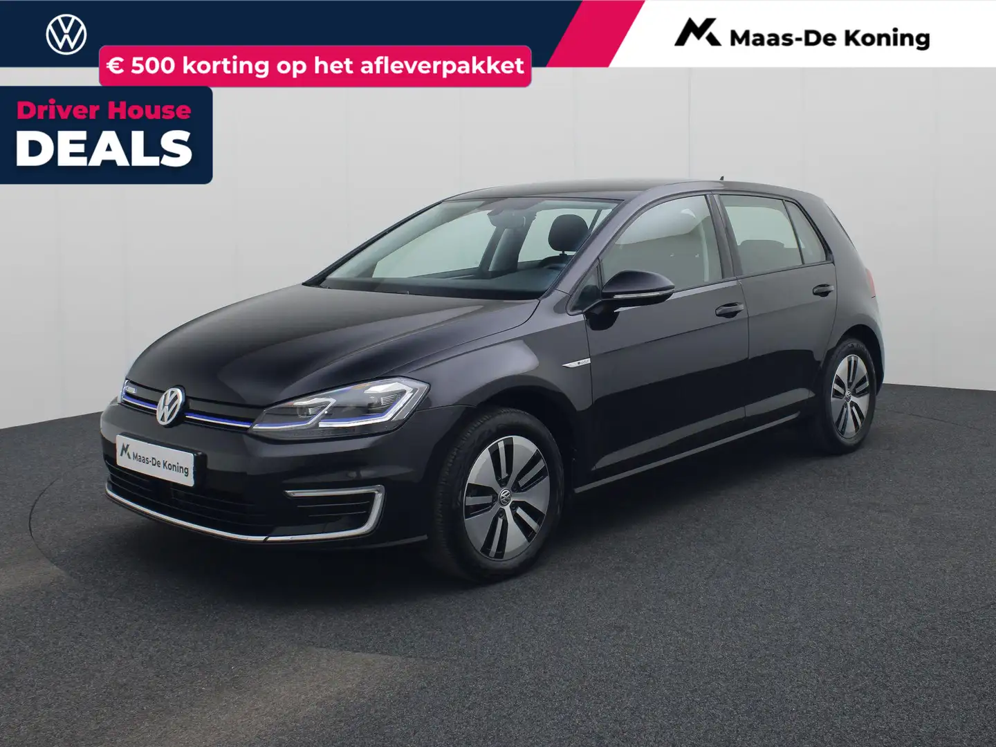 Volkswagen e-Golf E-DITION 100kW/136PK · Navigatie · LED · Parkeerse Negro - 1