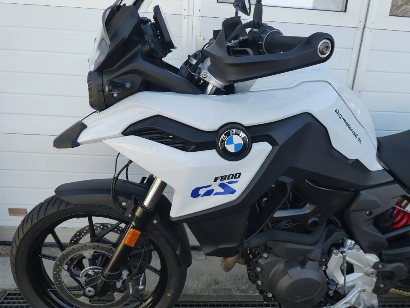 BMW F 800 GS BMW  Koffersatz -Vario,  KD + Tüv neu, 7.000 Km Blanc - 2