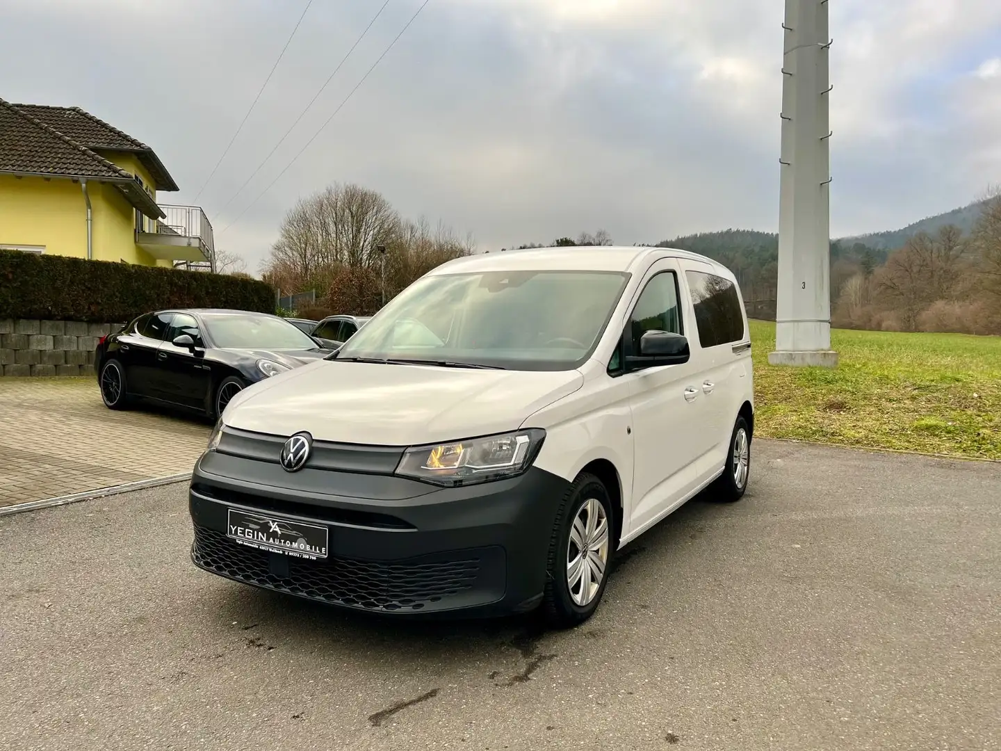Volkswagen Caddy 2.0 TDI DSG Klima-Tempomat-PDC Blanc - 2