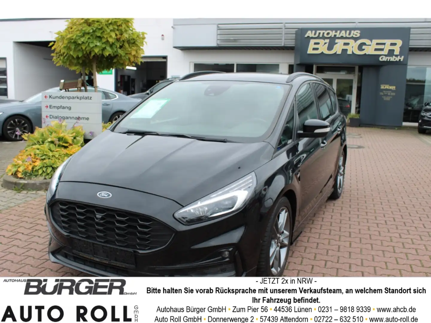 Ford S-Max ST-Line 2.0 EcoBlue *AT-Motor* AHK Navi Leder Memo Schwarz - 1