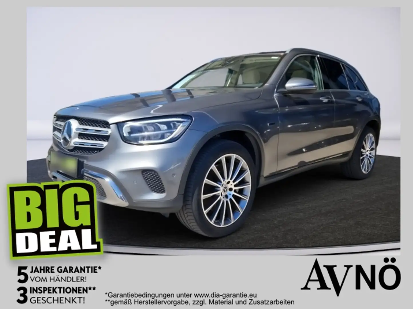 Mercedes-Benz GLC 300 e 4M BURMESTER EASY PACK LED HP Grau - 1
