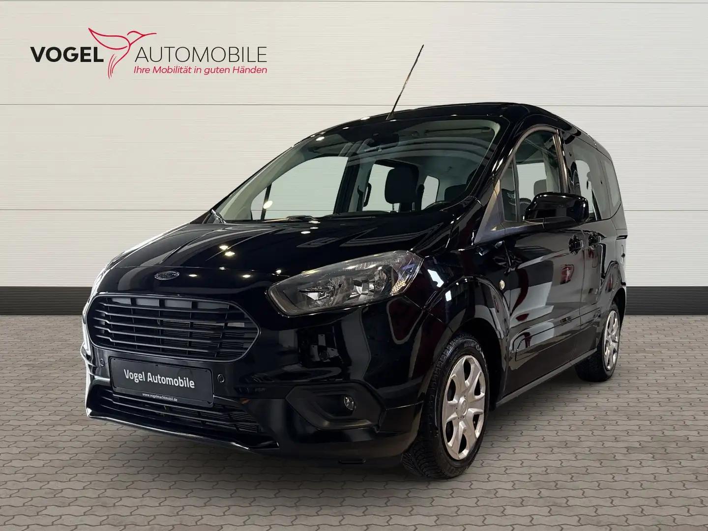 Ford Tourneo Courier 1.0 EcoBoost Trend Navi+PDC+SHZ Negro - 1