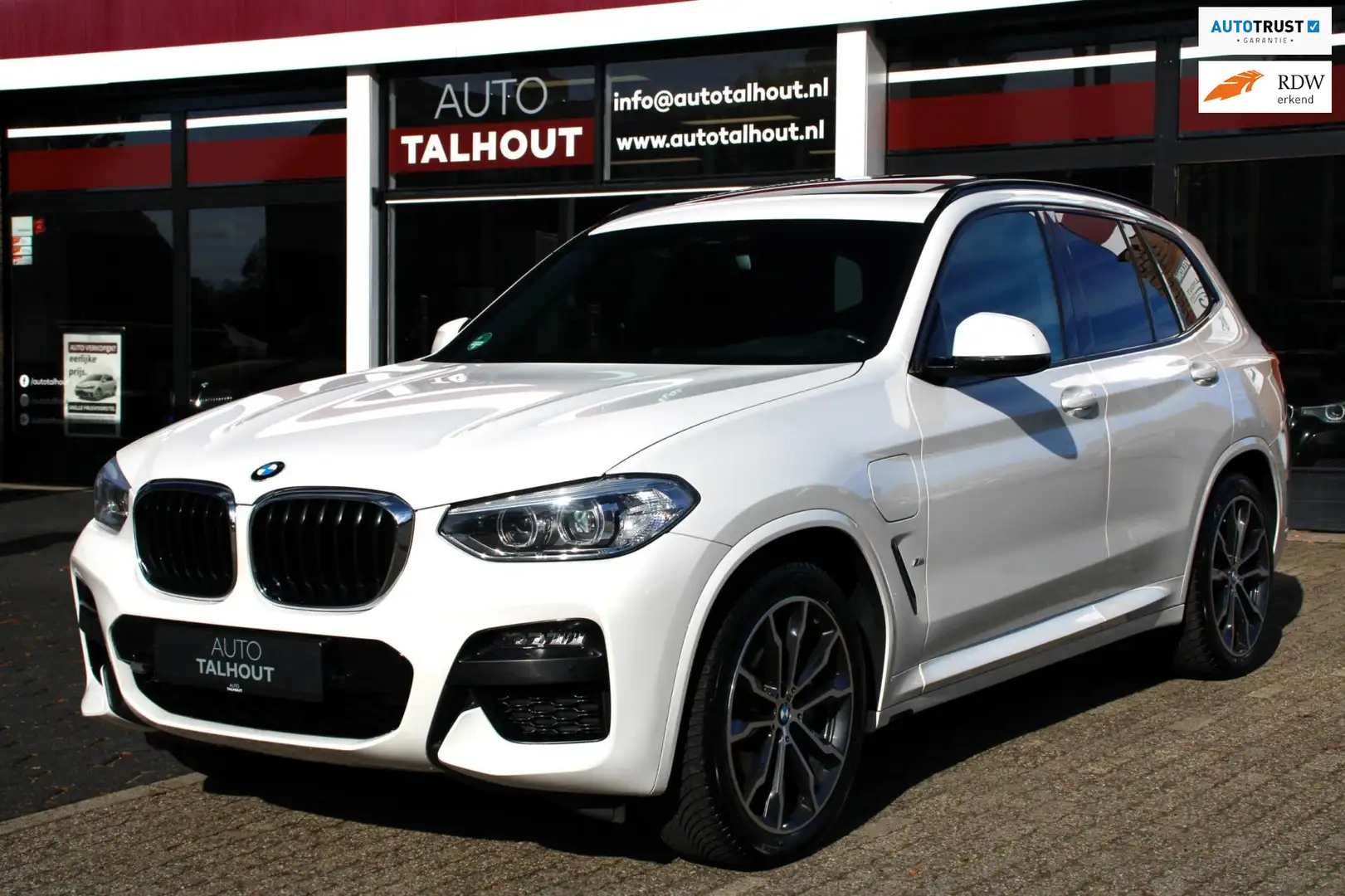BMW X3 XDrive30e High Executive M-Sport - Panoramadak, Ap Blanc - 1