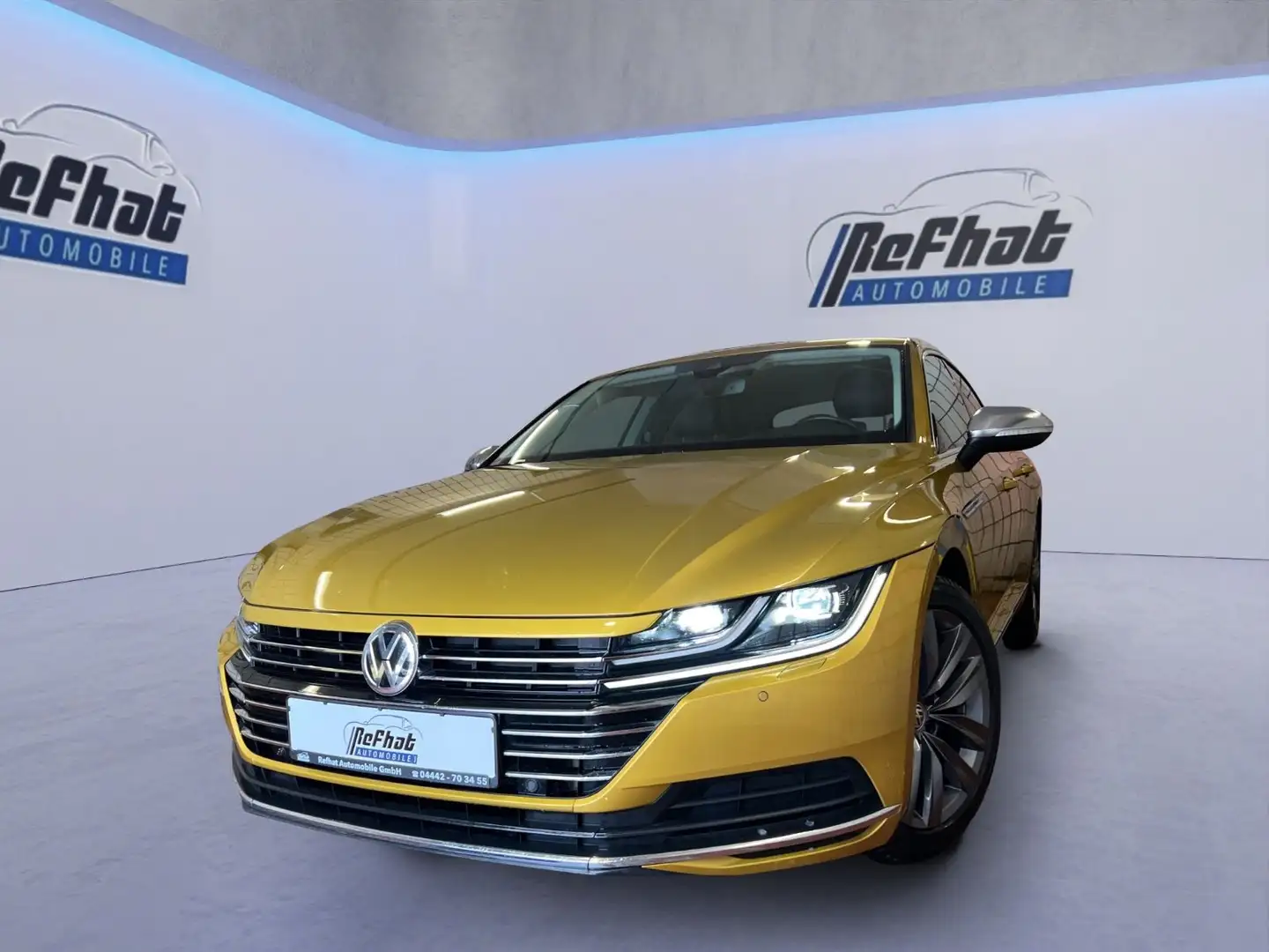 Volkswagen Arteon Elegance*MASSAGE*LED*4xSHZ*SONDERLACK* Jaune - 1