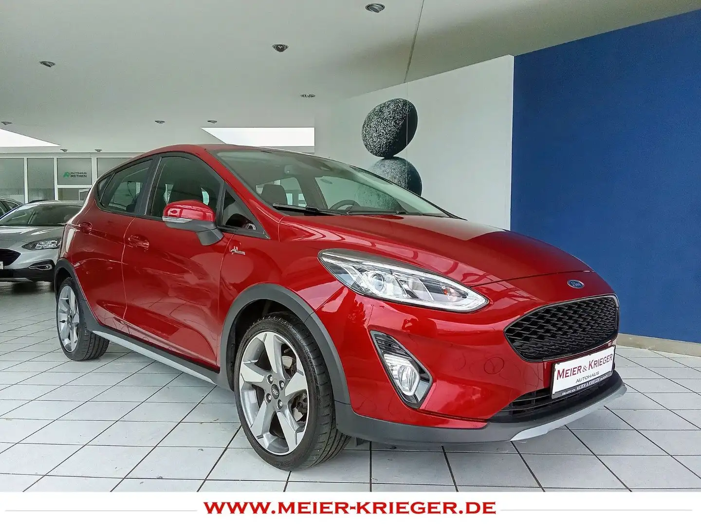 Ford Fiesta Active 2Hd./17"/SR+WR/PDC/unfallfrei Rood - 1