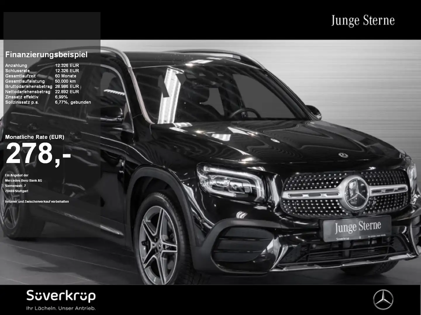 Mercedes-Benz GLB 180 d , AMG SPUR PDC SHZ Noir - 1