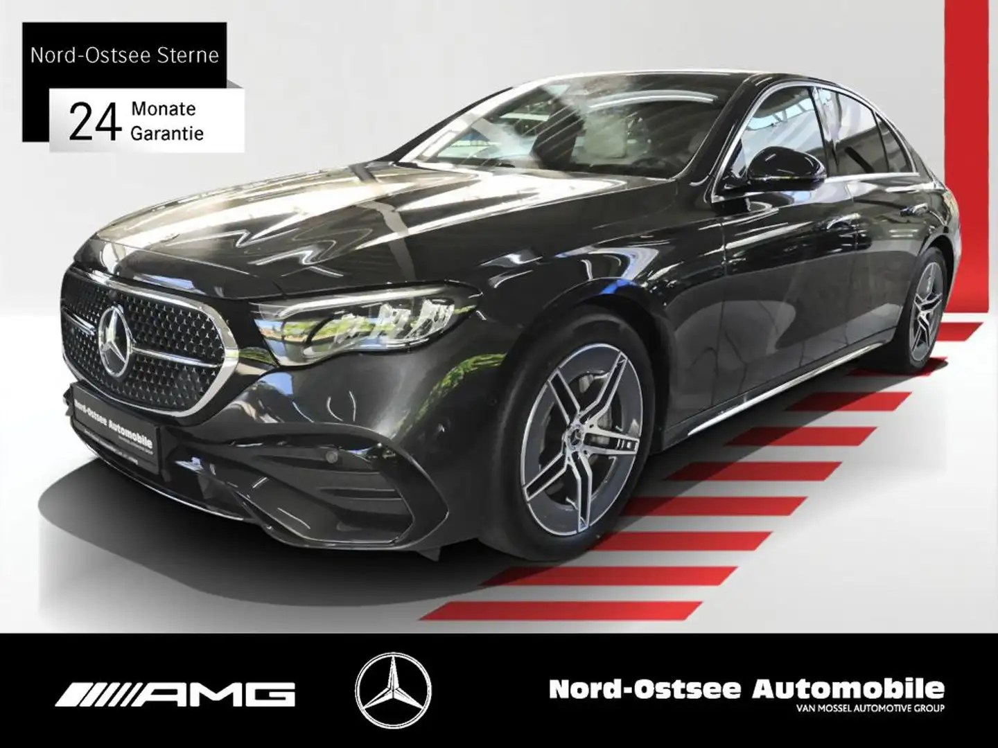 Mercedes-Benz E 200 Lim AMG ADV SUPERSCREEN SOUND 4D KEYLESS Grijs - 1