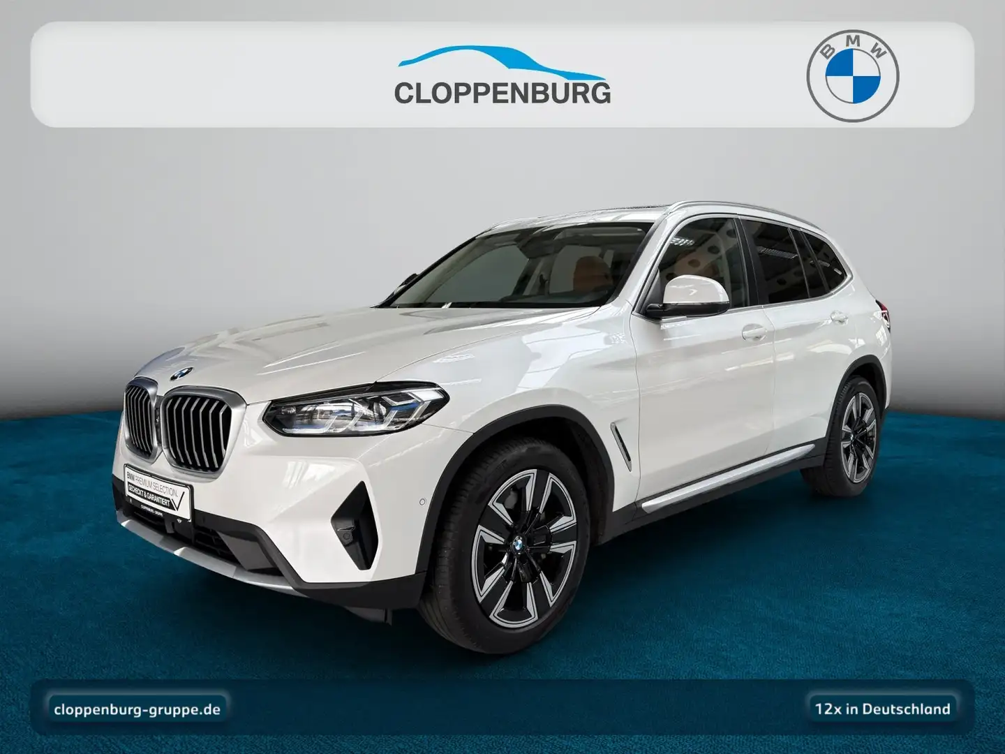 BMW X3 xDrive30i AHK+StHz+Navi+Pano+360°+Laser+BT Weiß - 1