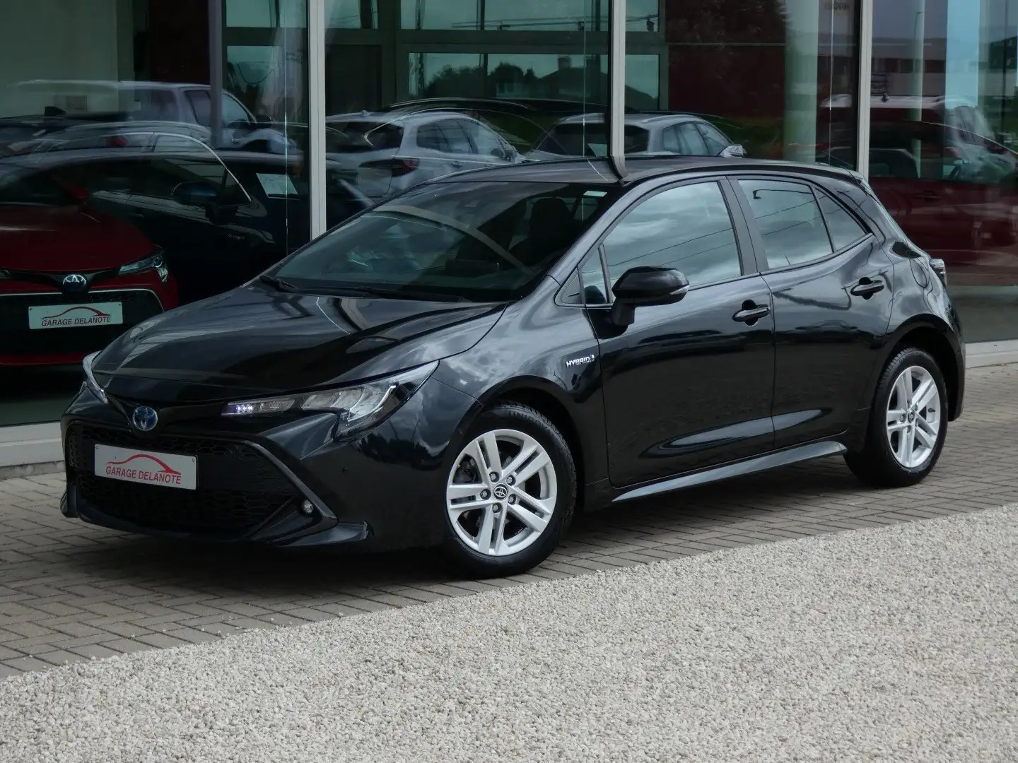 Toyota Corolla 1.8 Hybrid Dynamic +PARKEERSENSOREN GPS KEYLESS Noir - 2