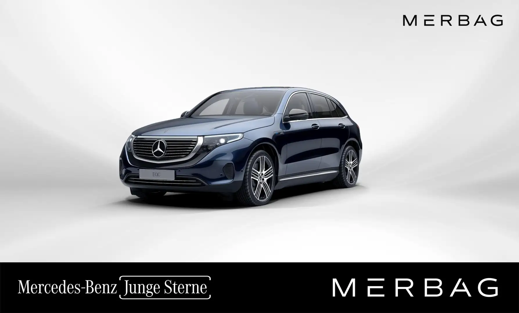 Mercedes-Benz EQC 400 4MATIC 80kWh Blau - 1