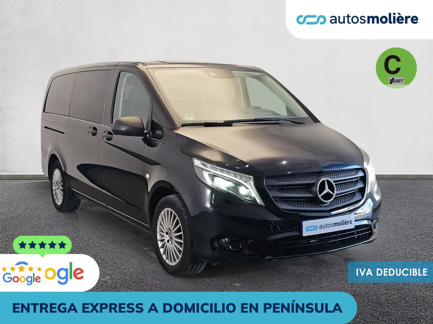Mercedes-Benz Vito Tourer 116 CDI Pro Larga 9G-Tronic Negro - 2