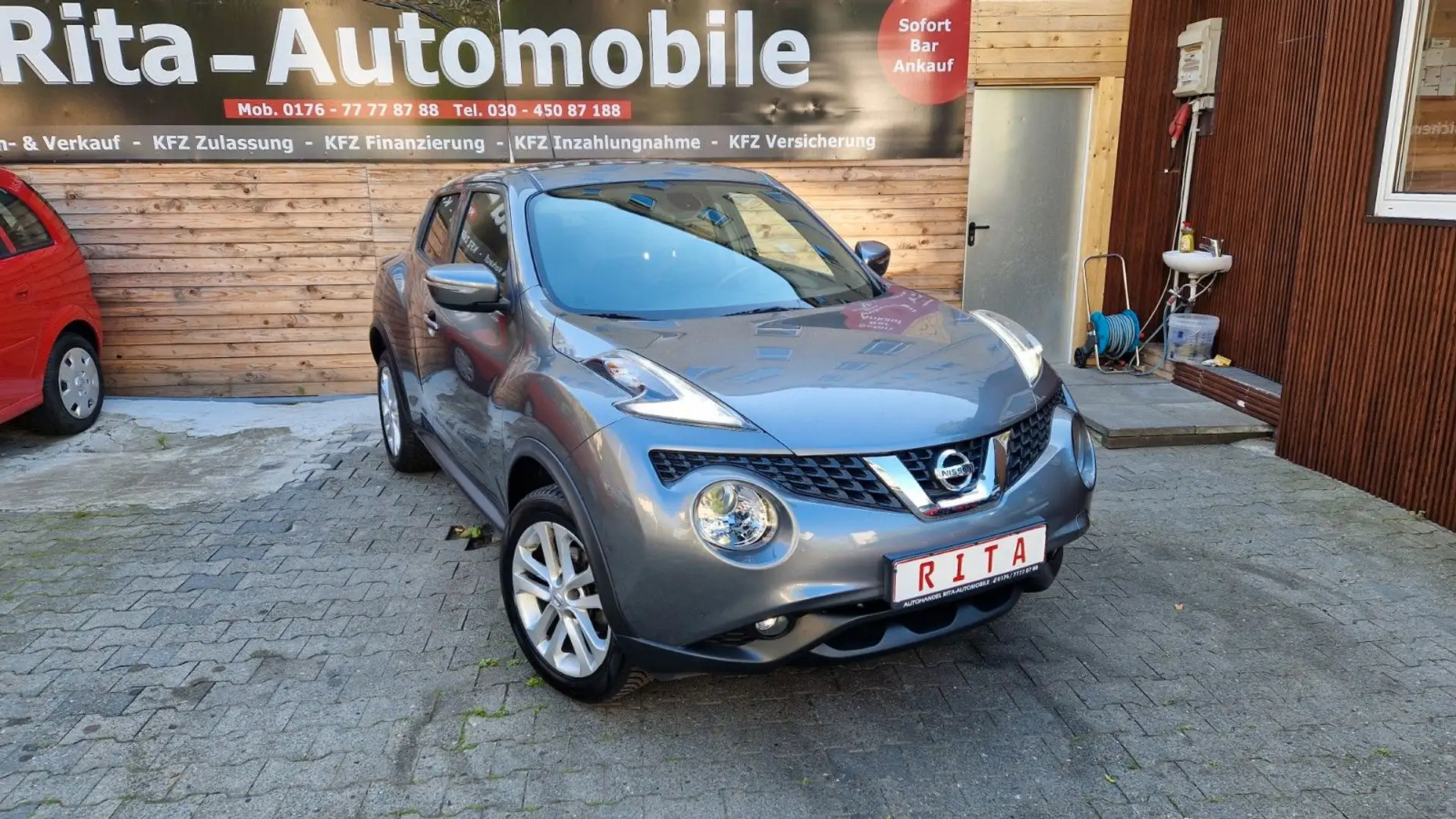 Nissan Juke 1.6 Tekna Automatik, Kamera, SHZ Gris - 1